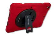StylePro, iPad 10th gen shockproof case with rotating stand, 10.9”, red.