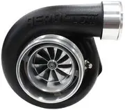 Aeroflow Boosted 6662 1.01 Vband FlangEV-Band Outlet GTX3582 Black - AF8005-3023BLK