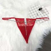 [FARZAH] Women Panties Female Underwear 3PCS/Set Sexy Custom Crystal Letters Name G-String Waist Chain Women Personalized Body Chain Lace Bikini Thong Beach Custom Jewelry Gift(RE04,NO Letters)