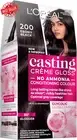 L'Oreal Casting Creme Gloss Hair Dye 200 Ebony Black Semi Permanent No Ammonia