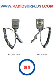 1 x Motorola Shoulder Mic for APX2000, APX4000 and XPR7000E Radios - NMN6271A