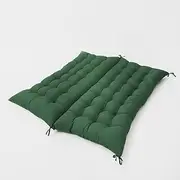 Outdoor Patio Swing Furniture Replacement Cushions Thick Seat Pads with Backrest for 2 3 Seater Garden Loveseat Indoor/Outdoor Bench Cushions Dark Green 150 * 100 * 8cm
