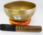 F510 ENERGETIC SACRAL 'D' CHAKRA HEALING 6" HAND HAMMERED TIBETAN SINGING BOWL