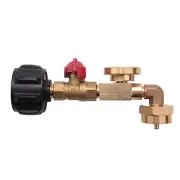 Propane Adapter 1Lb to 20Lb, QCC1 Propane Refill Elbow Adapter with and2906