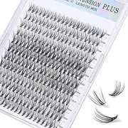 MAGEFY Fake Eyelashes 240 Clusters 11-15mm Eyelash Expansion Cluster Mixed Tray Curling C Single Eyelash Cluster DIY At Home