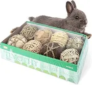andwe Small Animals Play & Activity Balls Rolling Chew Toys for Rabbits Guinea Pigs Chinchilla