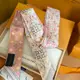 [二手] Louis Vuitton FLOWERS FOREVER 長絲巾 M77683
