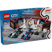 Lego City - F1 Garage & Mercedes-AMG & Alpine Cars