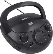 Laser Portable Boombox CD Player AM/FM Stereo Radio Music Display AUX