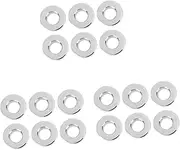 Cabilock Sets Overflow Basin Ring Wash Basin Decorative Cover Sink Overflow Ring Cover Non-Scratch Plug Easy Hand Install for Home Decor Pcs
