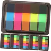 DOITOOL 6-Pack Fluorescent Correction Tape School Supplies Reading Strips Office Markers