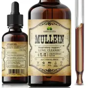 Mullein Leaf Extract 4oz - Organic Verbascum Thapsus Liquid