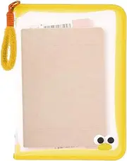 Expandable File Folder, Document Organiser with Zip, Transparent Folder Organiser for File Envelopes, Extension File, Paper, Project Folder, Envelope Holder with Zip, Tra