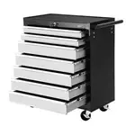 Giantz Tool Box Chest Cabinet Trolley 7 Drawers Toolbox Cart Garage Storage Set