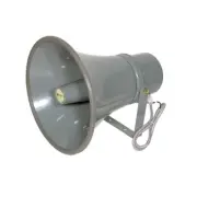 - Outdoor Trumpet Home Speaker Set of 1 Gray (WS-259)