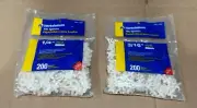 Tile Solutions - Tile Spacers Lot of 2 - 1/4" & 3/16" - 200 ct bags - 400 total