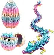 Mysterious Toy, Small Dragon Eggs, 3D Printed, 3D Printed Movable Toy, Easter Gifts, Children, Movable Dragon, Dragon (Candy Colour)