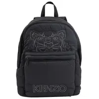 在飛比找PChome24h購物優惠-KENZO 5SF300 刺繡虎頭尼龍後背包.黑 大