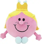 Nakajima Corporation MR. Men Little Miss Little Miss Princess Plush Toy S 203762-24 H 7.3 x W 9.1 x D 3.5 inches (18.5 x 23 x 9 cm)
