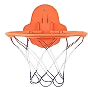 Silent Basketball Hoop - 32cm Silent Basketball Dribbling Hoop for Training | Foldable Kids Toys for Noiseless Bouncing, Drills, and Activities