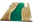 36" x 22" Epoxy Resin Coffee Table Top / Corner table /Center table Decor