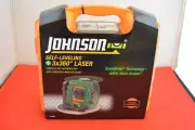 Johnson 360Self-Leveling Laser with 40-6674 GreenBrite Technology