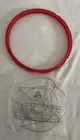 Red Silicone Sealing Ring for Instant Pot DUO Plus 80 V3 8 Quart Cooker with Gri