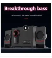 2.1 Multimedia Bluetooth Audio System Home Theater Surround Computer Active Comb