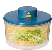 Quick Drainage Electric Mixer, Vegetable Dryer 3L, Efficient USB Charging Quick Electric Mixer Easy Clean Compact Design