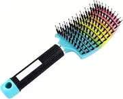 1pc Scalp Massage Hair Brush for Women - Professional Detangling Tool for Wet Curly Hair - Hairdressing Tool(MULTI)