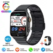 NFC Smartwatch Men Women Always Show Time BT Call Series 8 High Refresh Rtae Spo