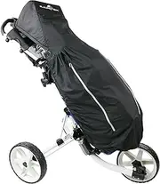 ProActive Sports SRC001 Rain Tek Golf Bag and Club Rain Protection Cover for Two, Three, Four Wheel, and Electric Carts, Black