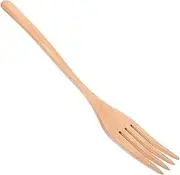OKUMEYR Elegant Wood Fork Salad Fruit Forks for Cooking Serving Wooden Salad Servers