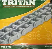TRITAN ANSI 100-1HC 1 1/4 X 3/4 10' Precision Roller Chain 100 1HC 10ft