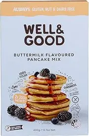 Well and Good Buttermilk Flavoured Pancake Mix 400 g