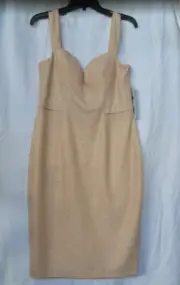 Aidan Mattox Womens Pink Knee-Length Shimmer Party Cocktail Dress SZ4 - NWT