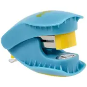 Rexel Beasti Mini Stapler Blue and Yellow