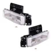 95-05 Chevrolet Astro GMC Safari Set of Composite Headlights & Mounting Panels (for: Chevrolet)
