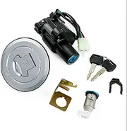 Ignition Barrel Key Switch for CB600F for Hornet CB600 F 2003 2004 2005 2006 Motorcycle Accessories Ignition Switch Fuel Gas Cap Lock Key Set Motor Ignition Key Switches