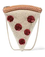 kate spade new york Slice Crystal Embellished 3D Pizza Crossbody