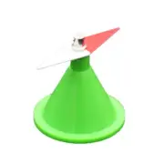 10x/Set Rhombus Small Compass Needle Easy to Use for Physical Research