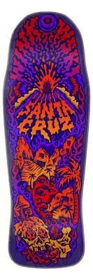 Santa Cruz Winkowski Volcano Shaped 10.34in x 30.54in Skateboard Deck