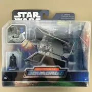 Star Wars Micro Galaxy Squadron Series 1 Darth Vader TIE Advanced Launch Edition