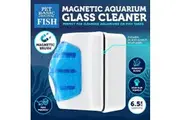 Magnetic Brush Fish Tank Algae Magnet Aquarium Glass Anti-Scratch Cleaning Pad