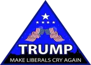 Trump Make Liberals Cry Again - 1 | Laminated Vinyl Decal Sticker Label