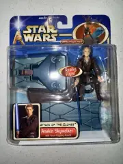 Star Wars Attack of the Clone Wars Anakin Skywalker w/Force Flipping Attack