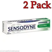 2PK Sensodyne Fluoride Toothpaste, Fresh Mint 4 oz 310158081111VL