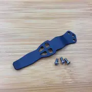 Black Titanium Pocket Clip for Benchmade 530 710 Osborne Mini Griptilian Knife