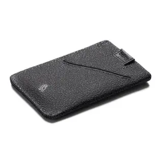 【Bellroy】優質皮革卡夾 可放證件 鈔票 名片(隕石黑)