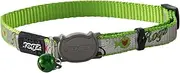 Rogz Reflectocat Safeloc Collar LimeFish 11mm, lime, small (384363)